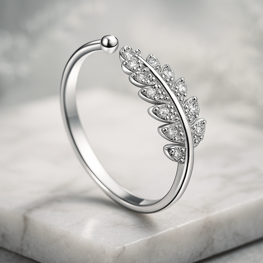 925 Sterling Silver Ring Promise Engagement Anniversary Gift