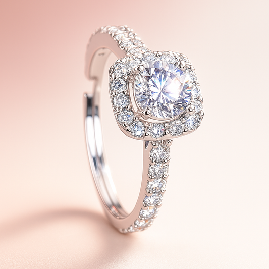 925 Sterling Silver CZ Ring – Promise, Engagement & Anniversary Gift