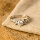 925 Silver Round Cubic Zirconia Ring – Gift-Ready for Women