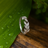 Elegant 925 Silver Zirconia Ring – Engagement or Anniversary Gift