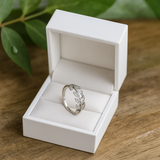 Elegant 925 Silver Zirconia Ring – Engagement or Anniversary Gift