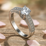 925 Silver Zirconia Ring – Promise & Anniversary Gift