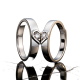 925 Silver Heart Rings – Trendy Couples Jewelry