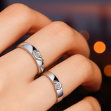 925 Silver Heart Rings – Trendy Couples Jewelry