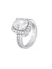 Sterling Silver Engagement Ring – 925 Promise & Wedding Jewelry