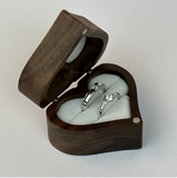 925 Sterling Silver Rings – Zirconia Promise & Anniversary Set