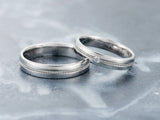 925 Sterling Silver Couple Rings Wedding Band Gift Ring