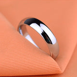 925 Sterling Silver Couples Rings-Band Ring  Matching Promise Rings for Him & Her