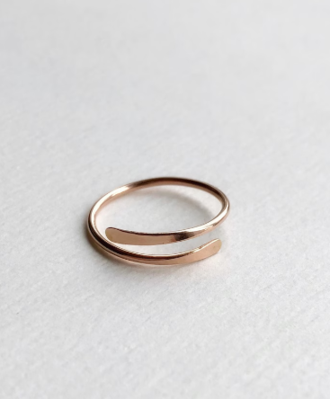 925 Sterling Silver Style Unique Designs Ring Lovers Adjustable Ring Gift To Her
