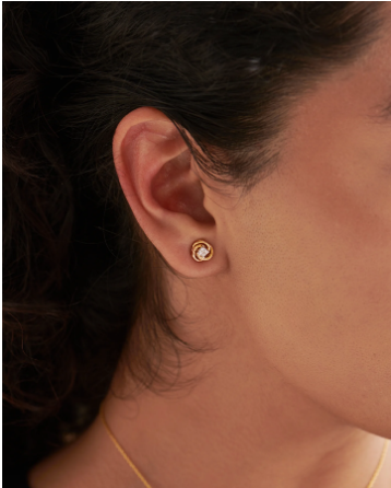 925 Sterling Silver Cubic Zirconia Earrings Gift To Her